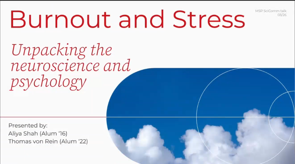 Understanding Chronic Stress & Burnout with Aliya Shah & Thomas von Rein